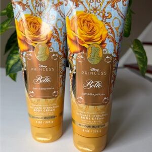 Bath and body works Disney Princess Belle Ultimate Hydration Body Cream. NWT
